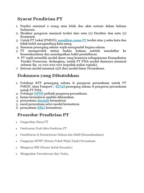 Syarat Pendirian Sending Organization | PDF | Hukum - balustradellc