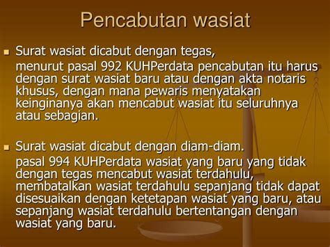 Syarat-Syarat Pewarisan Dengan Wasiat - Gultom Law Consultants - balustradellc