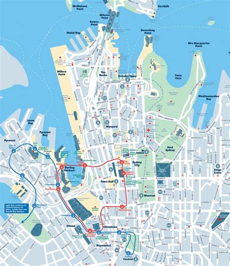 Sydney CBD with City Map - wintechmobiles.com