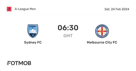 Sydney FC vs Melbourne City Prediction, H2H, Tip and Match Preview - balustradellc