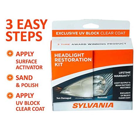 SYLVANIA - Headlight Restoration Kit - Bestviewsreviews