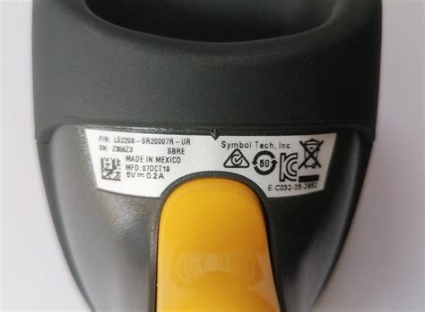 SYMBOL LS2208-SR20007R-UR 1D USB EL TIPI BARKOD.