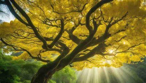 Symbolism and Benefits of the Golden Trumpet Tree - raincitystudios.com