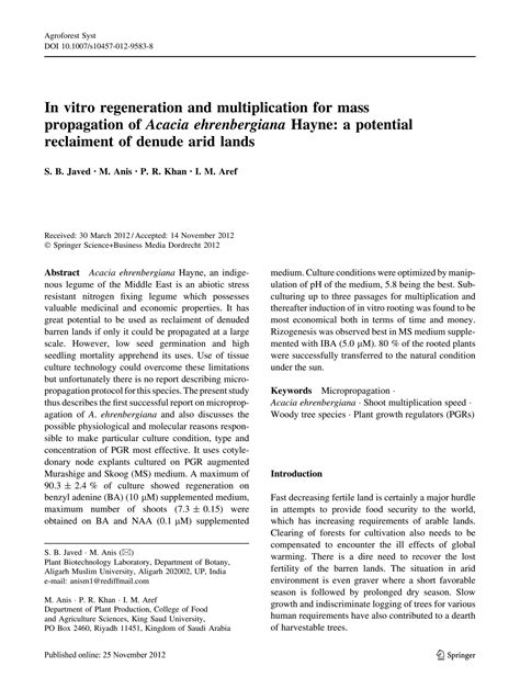 Symposium on In Vitro Problems Related to Mass Propagation of... - muktibox.com