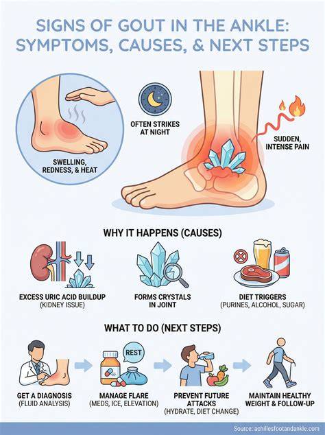 Symptoms of Gout in the Ankle and Treatment Options - raincitystudios.com