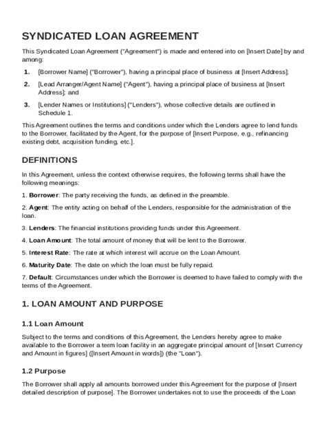 Syndicated Loan Default Arbitration - Law Gratis - balustradellc