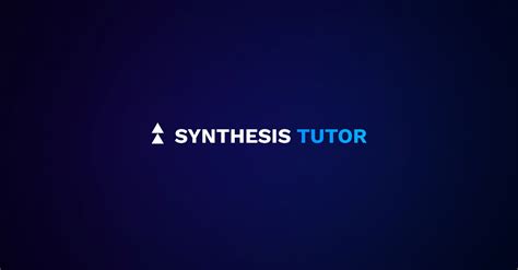 Synthesis Tutor - coolestguyplanet.net