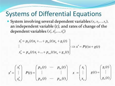 Systems of Differential Equations - wintechmobiles.com