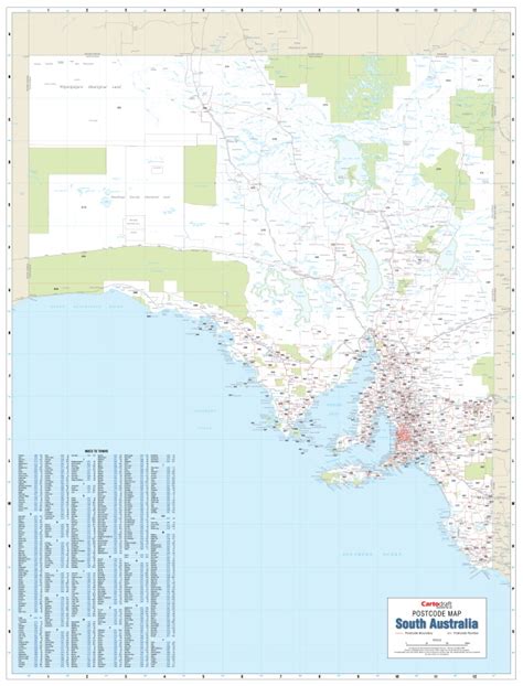 Sa postcode map.  Size 788 x 1036 mm Custom enlargements are The Post Code Site - fast ...