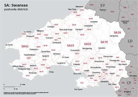 Sa postcode uk.  Including Postcodes, Local Authority Details and Towns ...
