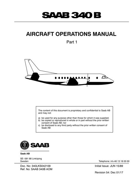 Saab 340b aircraft operations manual for. - Life of fred linear algebra set textbook answer key.