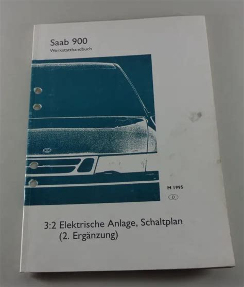 Saab 900 service handbuch 34 elektrische anlage umfassende schaltpläne m 1991. - Tours de cartes anciens et nouveaux.