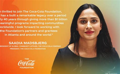 Saadia Madsbjerg to be Named President of The Coca-Cola …