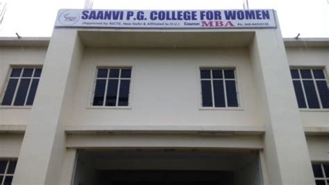 Saanvi Pg College For Women (Hyderabad) Fees & Courses 2024-23