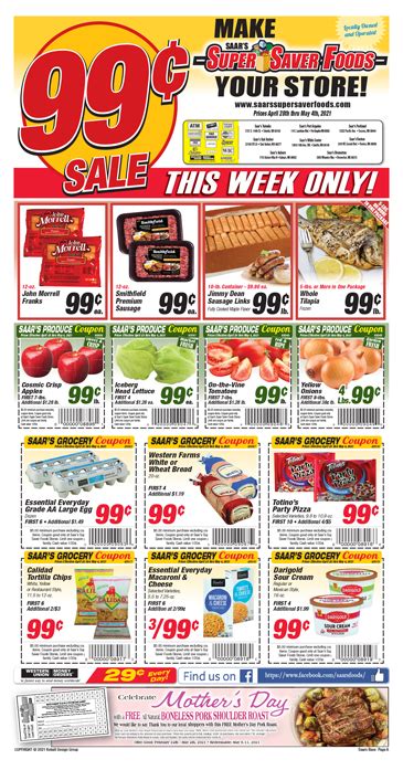 Saar's Super Saver Foods in Kent, WA offers a wide range of grocery products at rock bottom prices, making it a go-to destination for budget-conscious shoppers. With a focus on weekly savings and a variety of recipe ideas, customers can easily plan their meals while enjoying great deals.. 