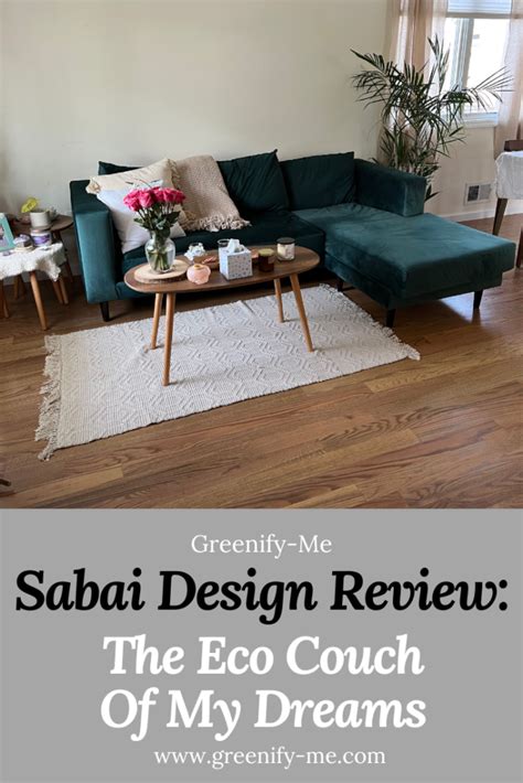 Sabai design. Sustainably manufactured in the US with recycled and natural materials. Choose from recycled velvet and upcycled poly fabrics. FSC certified frames, Certipur certified foam, recycled fiber pillows. Closed Loop Promise guarantees sofas will be bought back at up to 20% of the resale price. 