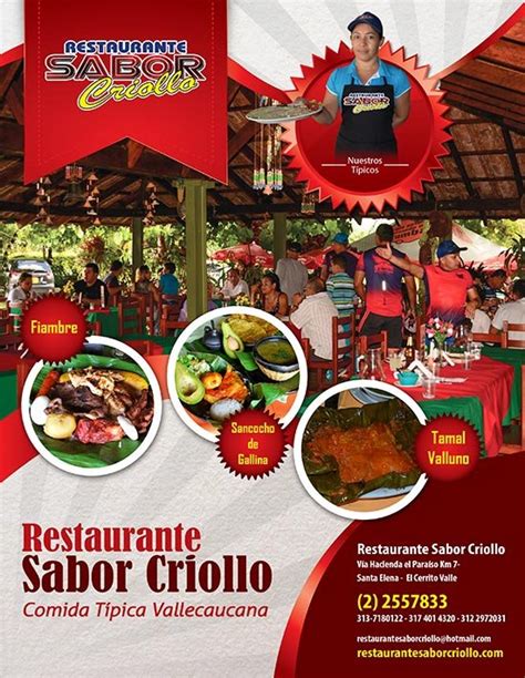 All info on Sabor Criollo in Santo Domingo Este - Call to book a table. View the menu, check prices, find on the map, see photos and ratings. Log In. English . Español . Русский . Ladin, lingua ladina ... Restaurant menu +1 809-766-0028. Caribbean.. 
