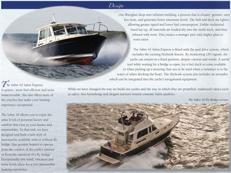 Sabre 42 specs.  Sabre 42 Salon Express Documents Download PDF documents for the Sabre 42...