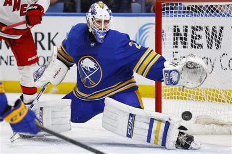 Sabres rookie goalie Devon Levi poised to make the giant step from college directly to NHL