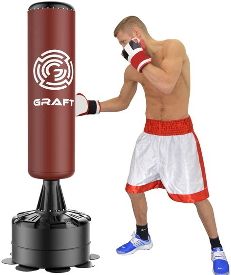 Odoland Sac de Frappe, Sac de Boxe Professionnel 120cm avec Gants