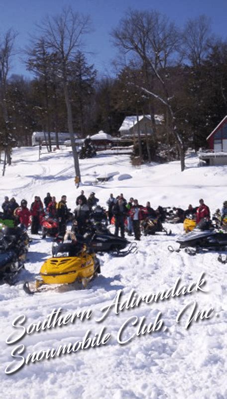Sacandaga snowmobile club. .  ...