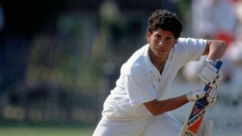 Sachin tendulkar debut match