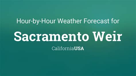 Sacramento ca hourly weather. Things To Know About Sacramento ca hourly weather. 