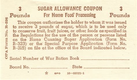 Sacrificing for the Common Good: Rationing in WWII - National Park Service