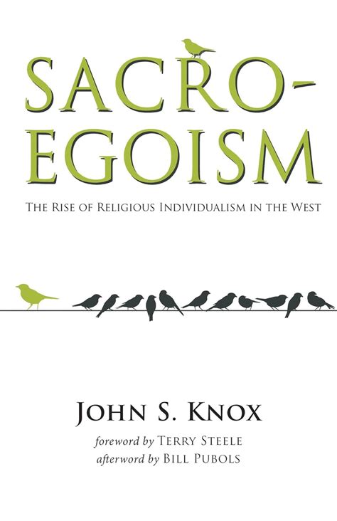Sacro Egoism The Rise of Religious Individualism in the West