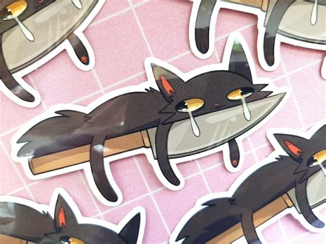 Sad Knife Cat Gifts & Merchandise Redbubble