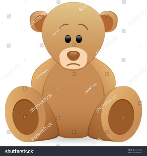 Sad Teddy Bear High Res Illustrations - Getty Images