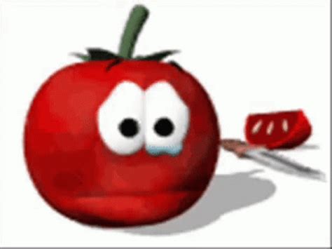 Sad Tomato Tomato GIF - Sad Tomato Tomato Crying Tomato