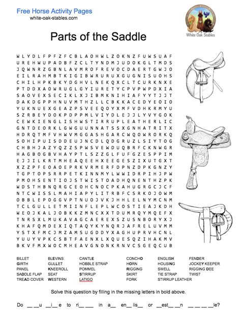 The Crossword Solver found 30 answers to "Saddle attachment", 7 letters crossword clue. The Crossword Solver finds answers to classic crosswords and cryptic crossword puzzles. Enter the length or pattern for better results. Click the answer to find similar crossword clues . Enter a Crossword Clue.. 