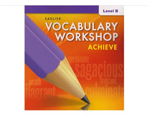 Sadlier Vocabulary Workshop Level B Answers Unit 5