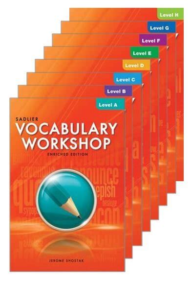 Sadlier vocab book. Q-Chat. Created by. Mdphila Teacher. This is a flashcard set for unit 10 of Sadlier-Oxford Vocabulary Workshop Level E (copyright 2005). This book is typically used for 8th grade honors level classes. This is the format: definition; illustrative sentence; synonyms; antonyms. 