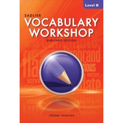 Sadlier vocabulary workshop answers level b. Things To Know About Sadlier vocabulary workshop answers level b. 