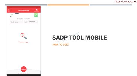 Sadp tool for mobile.  Jun 10, 2021 · The application supports quick config...