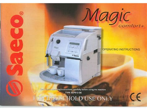 Saeco magic comfort user manual english watermarked. - Honda cb550 and 650 service manual.