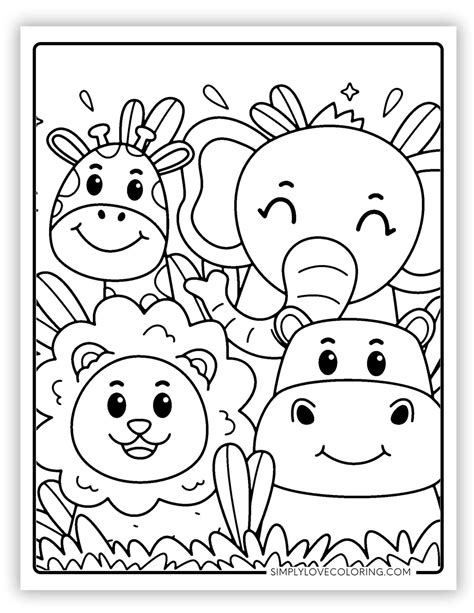 Safari Coloring