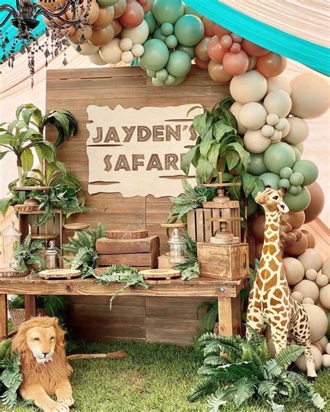 Safari Safari theme birthday, Safari birthday, Safari birthday party