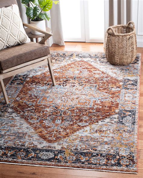The perfect area rug to add a finishing sparkle to contemporary or bohemian room décor. Power-loomed using synthetic yarns for lasting color, comfort, and clarity. Design Details: Color: Grey / Blue. Style: Contemporary. Content: 57% …. 