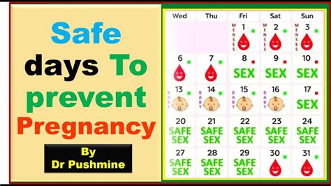 Safe Days to Avoid Pregnancy: Methods & How to Calcuate