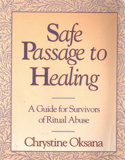 Safe passage to healing a guide to survivors of ritual abuse. - Einführung in die methodologie der betriebswirtschaftslehre.