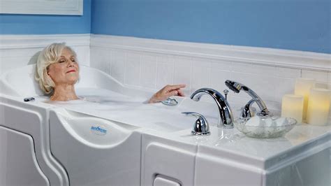Safe step walk in tubs. Jan 11, 2024 · Kohler’s walk-in tubs have a low step-in threshold of 3” and are equipped with a Fast Drain to reduce drain times. Safe Step walk-in tub cost. Safe Step walk-in tubs cost $2,500 to $12,000 and include: A contoured heated seat and backrest. Adjustable hydrotherapy jets. A hand-held shower wand. An ozone cleaning system. 