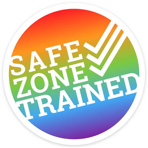 Safe zone training. ally training, but do not feel safer in the presence of safe zone stickers. Faculty and staff perceive campus climate as barely tolerant of LGBTQ persons ... 