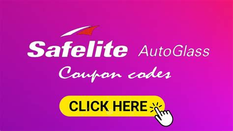 Get 4 off Safelite AutoGlass Promo Code and Sav