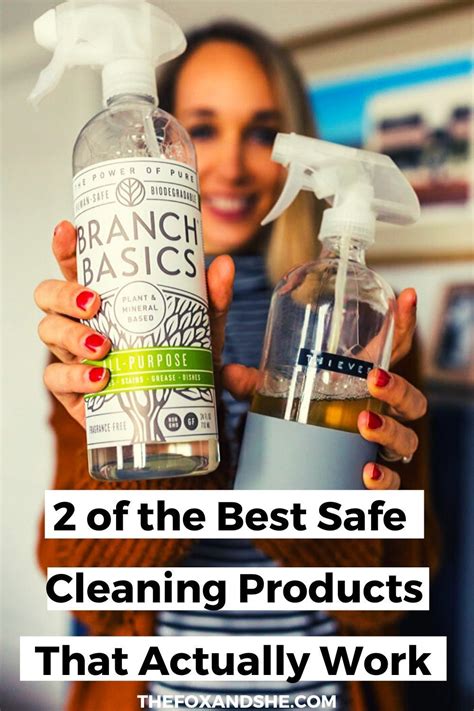 Safest cleaning products. Always store away cleaning and disinfection products safely and securely. To kill any harmful bacteria, you should make sure to: clear any surfaces of debris before starting … 