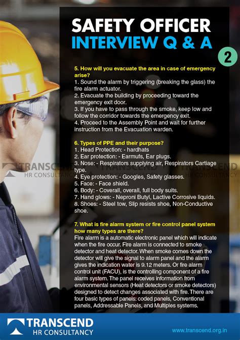 Safety Officer Interview Questions and Answers (PDF Included)