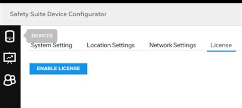 Safety Suite Device Configurator P2P activation