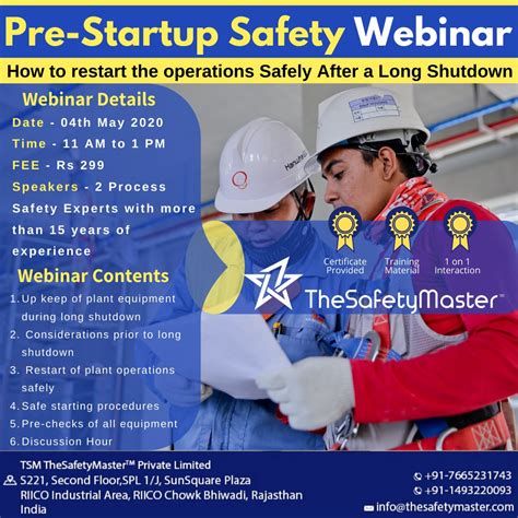 Safety Webinars